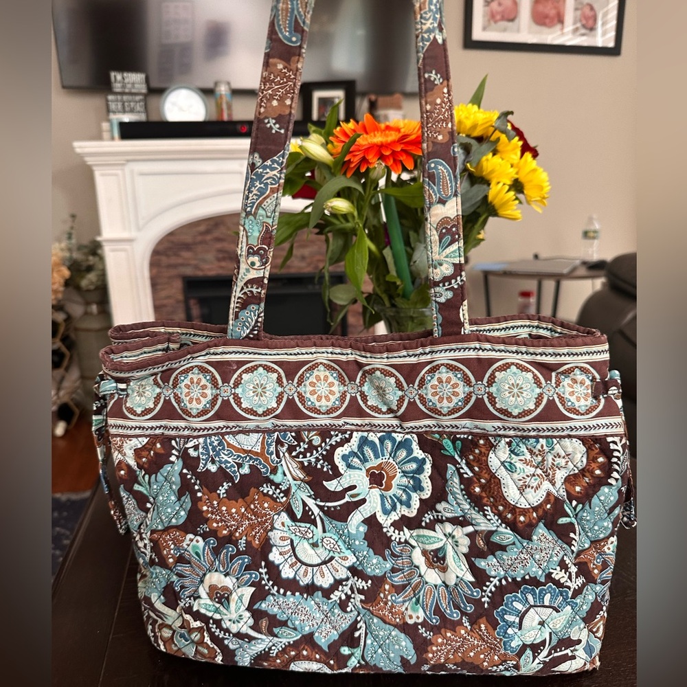 Floral Patterned Tote Bag